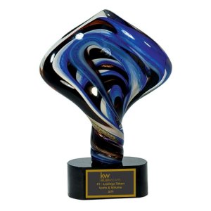(image for) Diamond Twist Glass Award