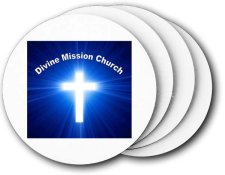 (image for) Divine Mission Church Coasters (5 Pack)