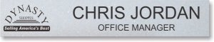(image for) Dynasty Shoppes Nameplate