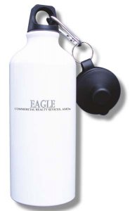 (image for) Eagle Commercial Realty Services Water Bottle - White