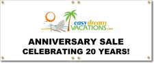 (image for) Easy Dream Vacations Banner Logo Center