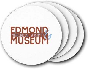 (image for) Edmond Historical Society Coasters (5 Pack)