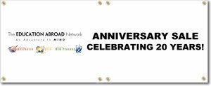 (image for) Education Abroad Network, The Banner Logo Left