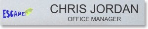(image for) Escape Nameplate