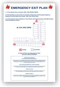 (image for) Evacuation Route Map