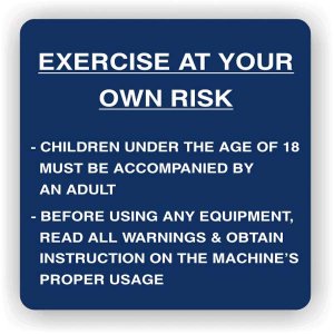 (image for) MT1370 - Microtel Exercise at Your Own Risk