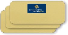(image for) Extended Stay Deluxe Hotel Pack of 25 Gold Logo Only Badges