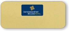 (image for) Extended Stay Deluxe Hotel Gold Logo Only Badge