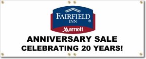 (image for) Fairfield Inn Banner Logo Center