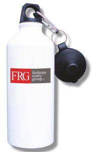 (image for) Fairhope Realty Group Water Bottle - White
