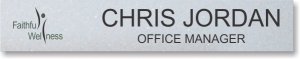 (image for) Faithful Wellness Nameplate