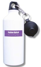 (image for) Fashion Optical Water Bottle - White