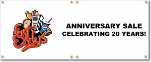(image for) Fast Eddy\'s Banner Logo Left