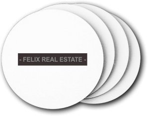 (image for) Felix Real Estate Coasters (5 Pack)