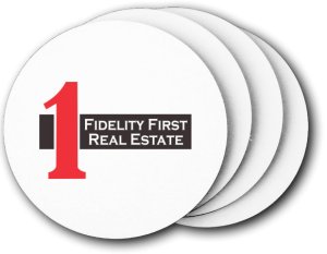 (image for) Fidelity First Real Estate Coasters (5 Pack)