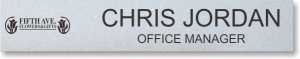 (image for) Fifth Avenue Flowers and Gifts Nameplate