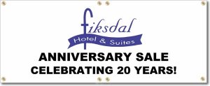 (image for) Fiksdal Hotels & Suites Banner Logo Center