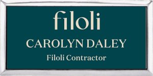 (image for) Filoli Silver Executive Green Badge - Contractors