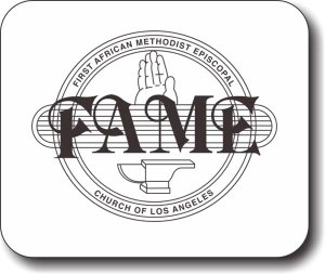 (image for) First Ame Church of Los Angeles Mousepad
