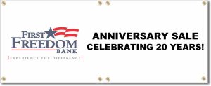 (image for) First Freedom Bank Banner Logo Left