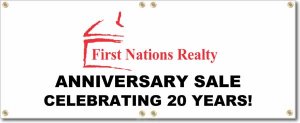 (image for) First Nations Realty Banner Logo Center
