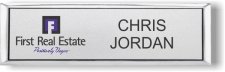 (image for) First Real Estate Companies Small Silver Execute Badge