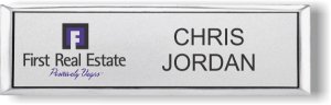 (image for) First Real Estate Companies Small Silver Execute Badge