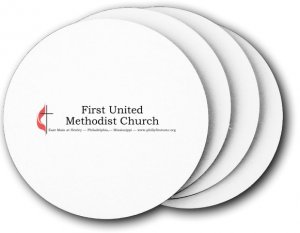 (image for) First United Methodist Church Coasters (5 Pack)