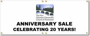 (image for) First UU Church of Richmond Banner Logo Center
