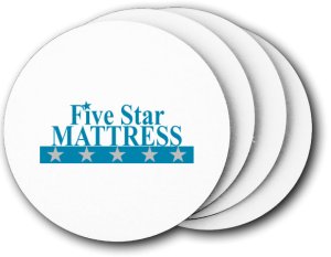 (image for) Five Star Mattress Coasters (5 Pack)