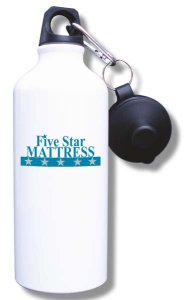 (image for) Five Star Mattress Water Bottle - White