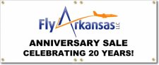 (image for) Fly Arkansas, LLC Banner Logo Center