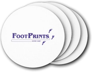 (image for) Footprints Home Care Coasters (5 Pack)