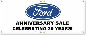 (image for) Ford Banner Logo Center