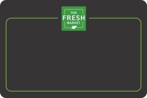 (image for) The Fresh Market 2x3 Calkboard Badge Magnetic Fastener Only