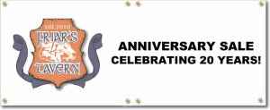 (image for) Friar\'s Tavern Banner Logo Left