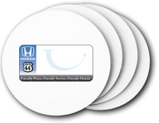 (image for) Friendly Honda Coasters (5 Pack)
