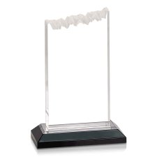 (image for) Silver Frosted Impress Acrylic Award - Large
