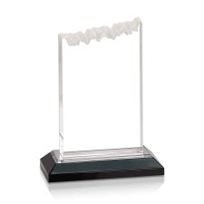 (image for) Silver Frosted Impress Acrylic Award - Medium