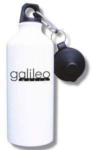 (image for) Galileo Music Water Bottle - White