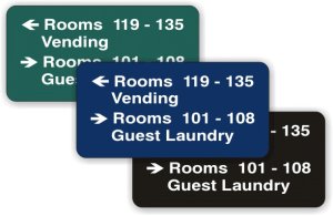 (image for) 4 Line Directional Sign