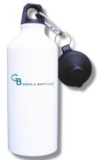 (image for) Godin & Baity, LLC Water Bottle - White