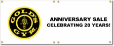 (image for) Gold's Gym Banner Logo Left