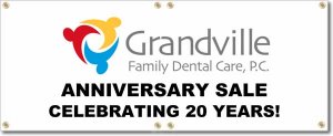 (image for) Grandville Family Dental Care Banner Logo Center