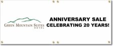 (image for) Green Mountain Suites Hotel Banner Logo Left