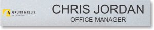 (image for) Grubb & Ellis | Levy Beffort Nameplate