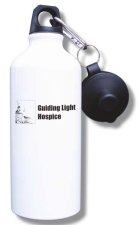 (image for) Guiding Light Hospice Water Bottle - White