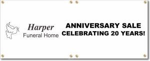 (image for) Harper Funeral Home Banner Logo Left