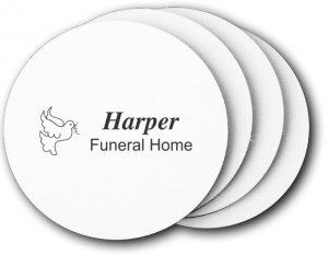 (image for) Harper Funeral Home Coasters (5 Pack)