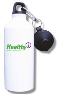 (image for) Healthy Interactions Water Bottle - White
